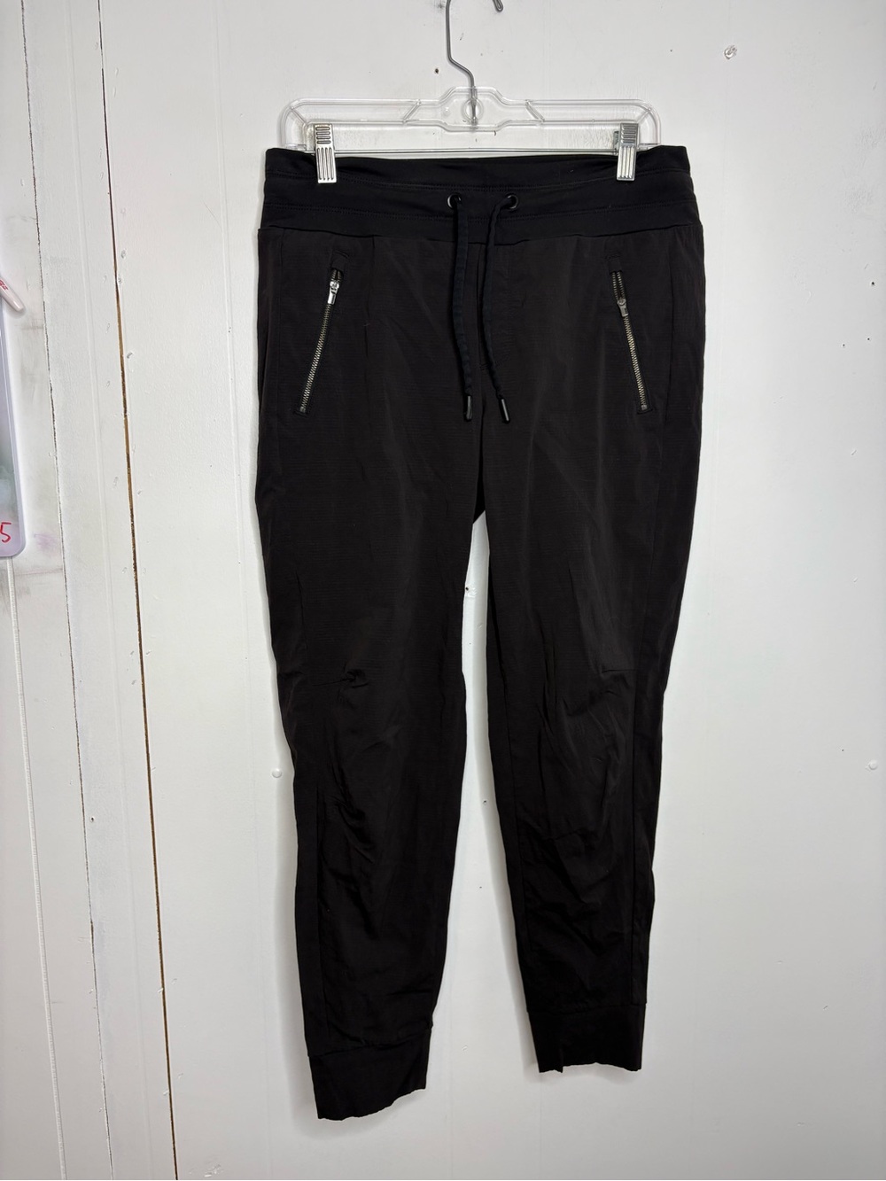 Athleta Pants Womens Size 8 Trekkie Mid Rise Legacy Joggers Zip Pockets